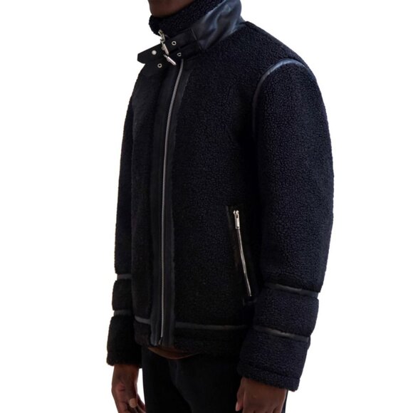 NEW  Men's Karl Lagerfeld Aviator Jacket - XL - New - Picture 4 of 17